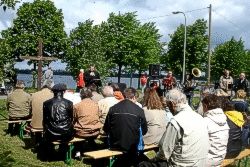 Gottesdienst am Kulki Bild