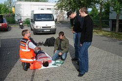 Unfallsimulator Bild