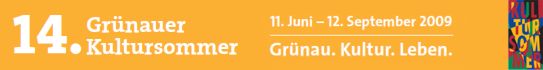 14. Grünauer Kultursommer 2009 Logo