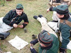 Völkerschlacht Reenactment Bild
