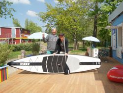 Stand-up-paddling Bild